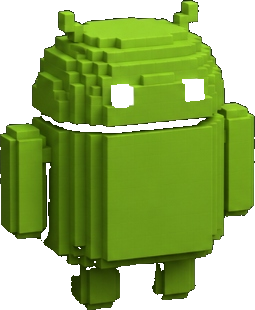 Android Voxel Robot